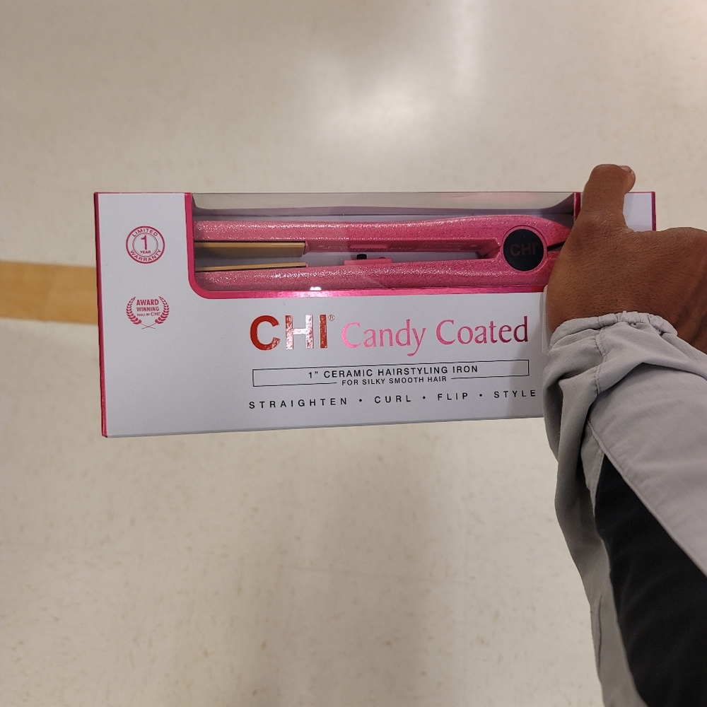 CHI candy coated ceramic flat iron